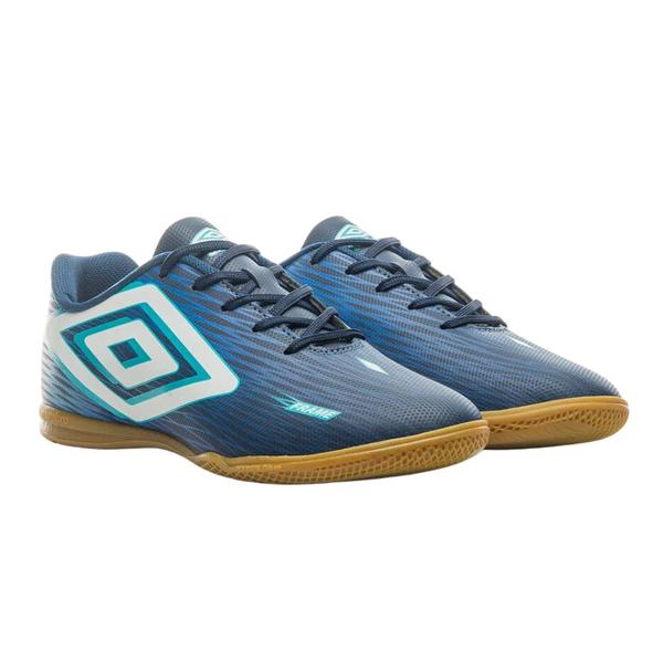 Imagem de Chuteira Futsal Umbro Frame Marinho e Azul - Masculino