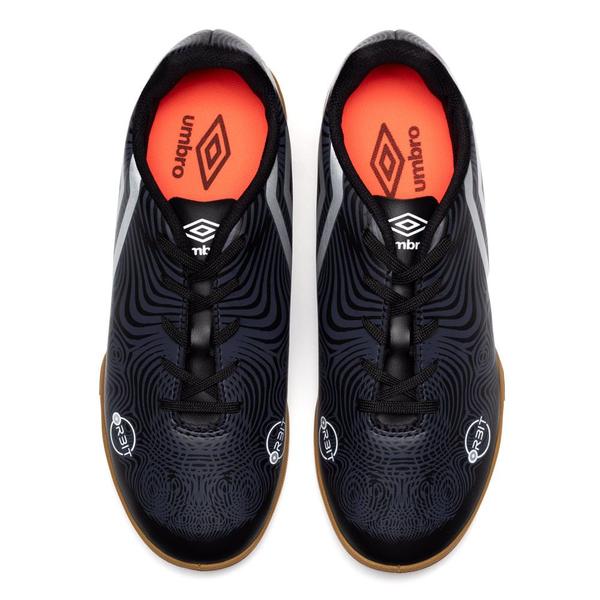 Imagem de Chuteira Futsal Umbro Orbit Preto/cinza