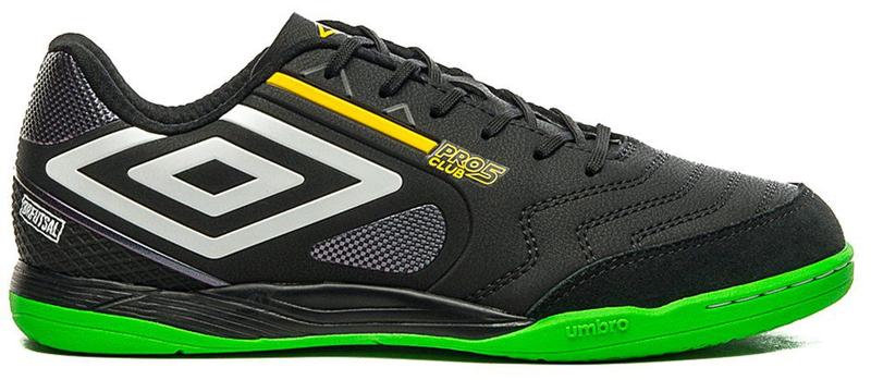 Imagem de Chuteira Futsal Umbro Pro 5 Bump Club Brfutsal U01fb00209