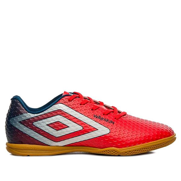 Imagem de Chuteira Futsal Umbro Warskin Vermelho