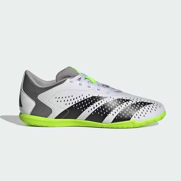 Imagem de Chuteira Indoor Masculina Adidas Predator Accuracy.4 Branca E Verde