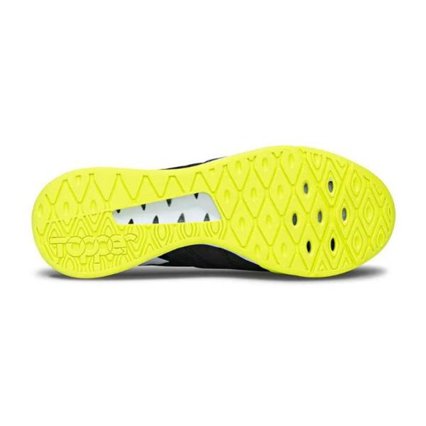 Chuteira Indoor Masculina Indoor Topper Preto E Verde Imagem de Chuteira Indoor Masculina Indoor Topper Preto E Verde