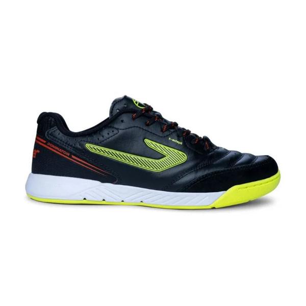 Chuteira Indoor Masculina Indoor Topper Preto E Verde Imagem de Chuteira Indoor Masculina Indoor Topper Preto E Verde