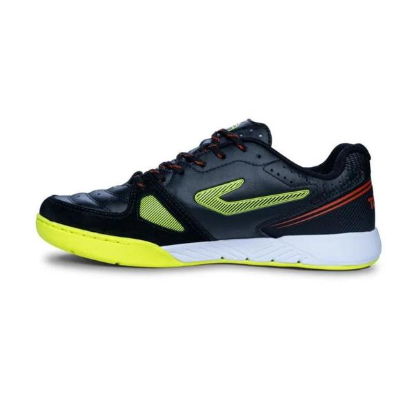 Chuteira Indoor Masculina Indoor Topper Preto E Verde Imagem de Chuteira Indoor Masculina Indoor Topper Preto E Verde