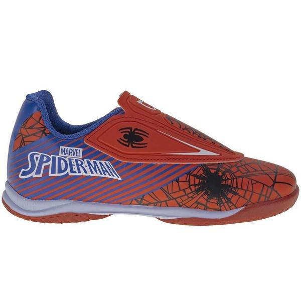 Imagem de Chuteira infantil masculina indoor marvel spider man dray 4054