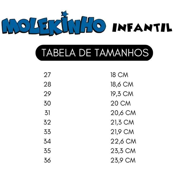 Imagem de Chuteira Infantil Molekinho Futsal Society 