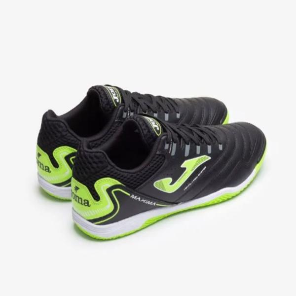 Imagem de Chuteira Joma Futsal Maxima Preto/Verde