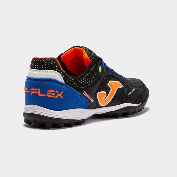 Chuteira joma society top flex preto/azul Imagem de Chuteira joma society top flex preto/azul