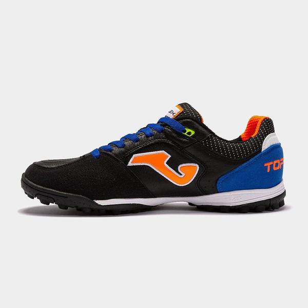 Chuteira joma society top flex preto/azul Imagem de Chuteira joma society top flex preto/azul