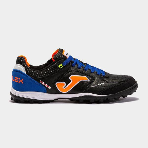 Chuteira joma society top flex preto/azul Imagem de Chuteira joma society top flex preto/azul