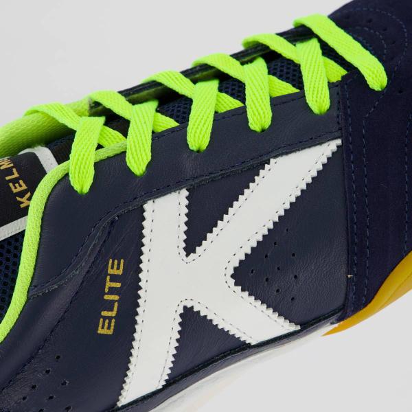 Imagem de Chuteira Kelme Elite Futsal Marinho e Verde