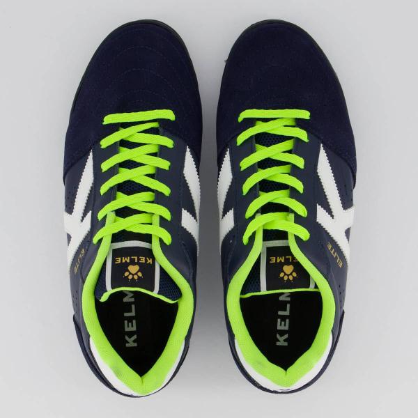 Imagem de Chuteira Kelme Elite Society Marinho e Verde