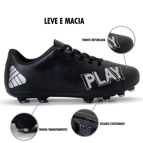 Imagem de Chuteira Masculina de Campo Profissional PLay