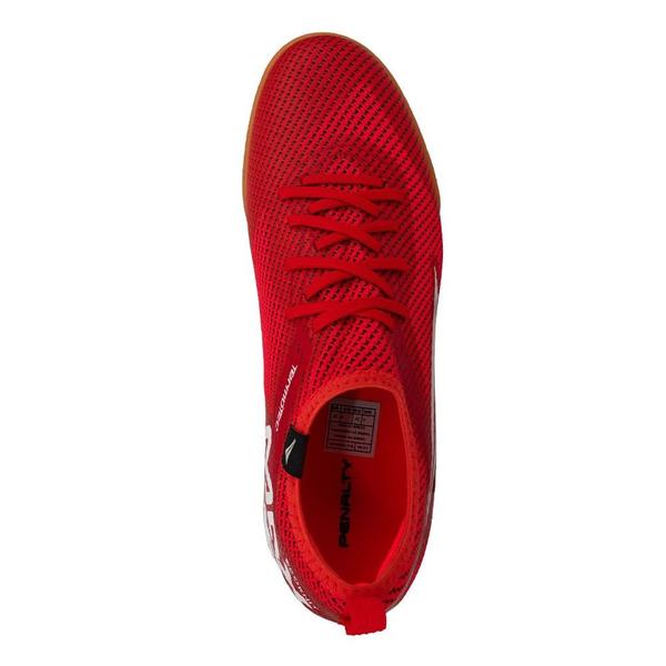 Imagem de Chuteira Masculina Penalty Futsal Max 500 Vermelha - 7909