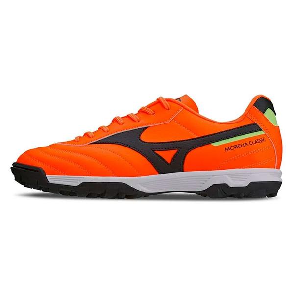 Chuteira Mizuno Morelia Classic As Society Laranja Imagem de Chuteira Mizuno Morelia Classic As Society Laranja