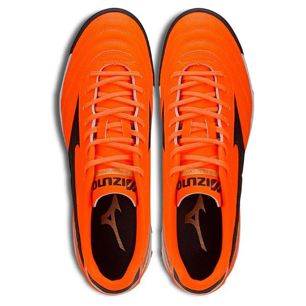 Chuteira Mizuno Morelia Classic As Society Laranja Imagem de Chuteira Mizuno Morelia Classic As Society Laranja