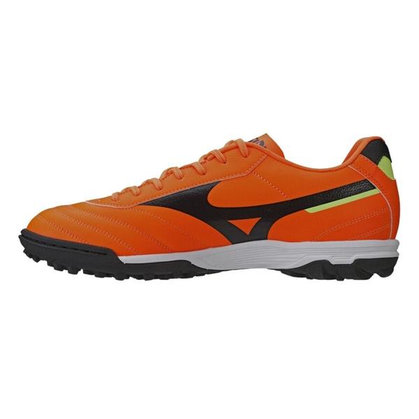 Imagem de Chuteira Mizuno Society Morelia Classic AS Laranja e Preto - Masculino