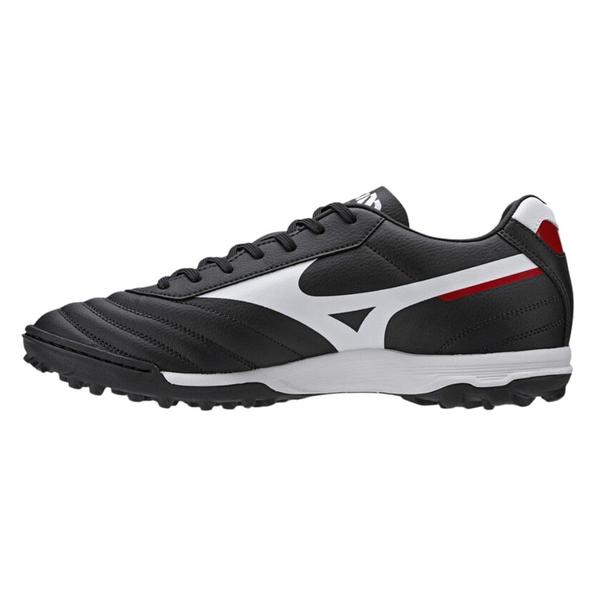 Imagem de Chuteira Mizuno Society Morelia Classic AS Preto e Vermelho - Masculino