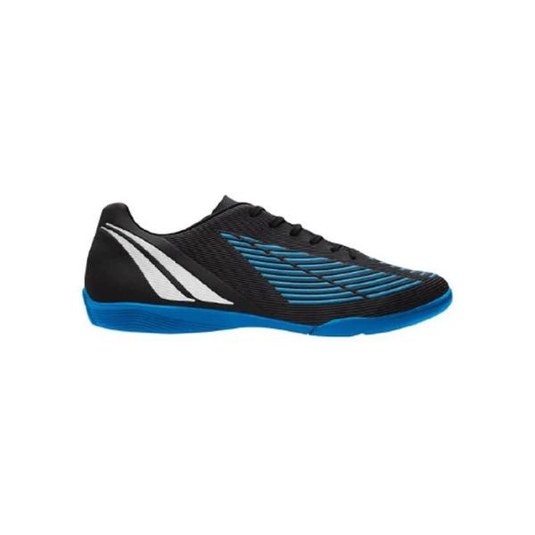 Chuteira Penalty de Futsal Lider Y-3 - Preto/Azul Imagem de Chuteira Penalty de Futsal Lider Y-3 - Preto/Azul