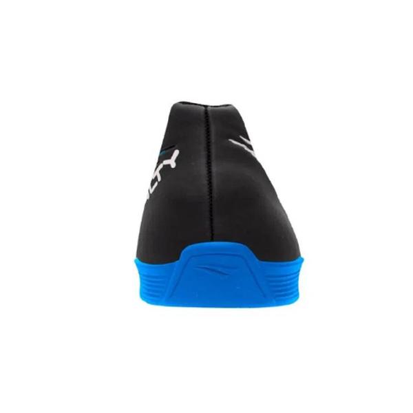 Chuteira Penalty de Futsal Lider Y-3 - Preto/Azul Imagem de Chuteira Penalty de Futsal Lider Y-3 - Preto/Azul