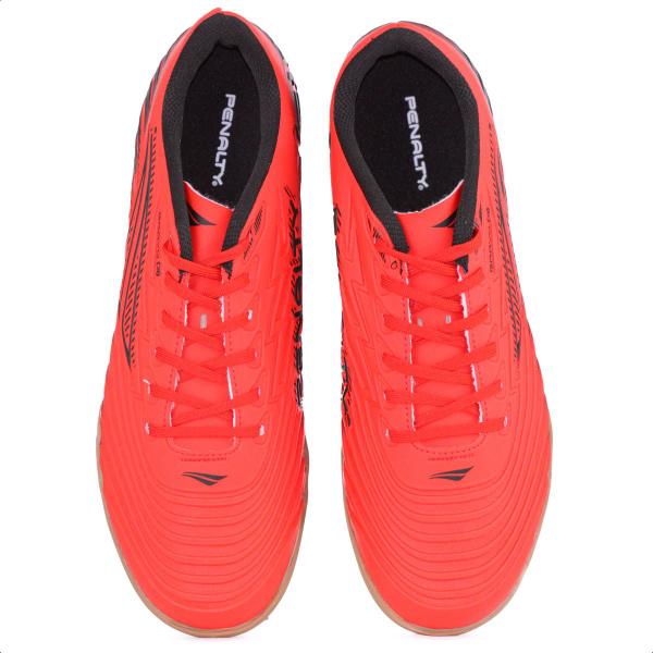 Imagem de Chuteira Penalty Futsal Bravo Y-3 Vermelho e Preto - Masculino