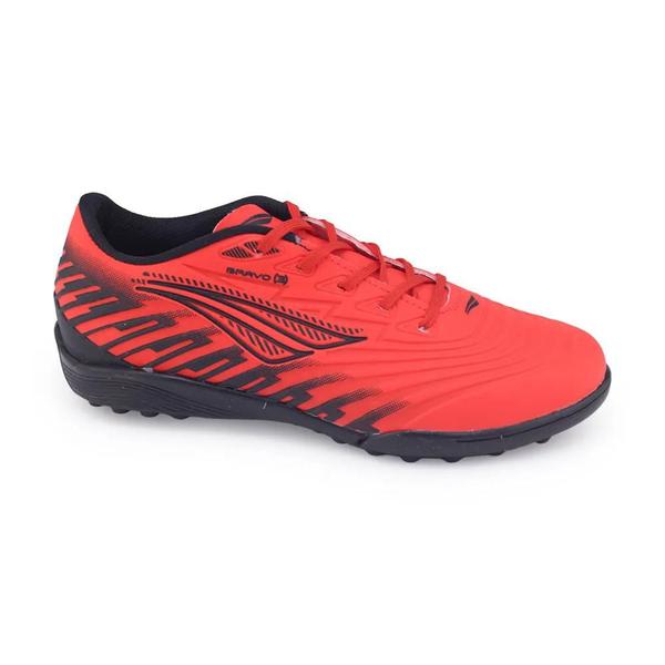 Imagem de Chuteira Penalty Society Bravo Y-3.0 JR Vermelho/Preto