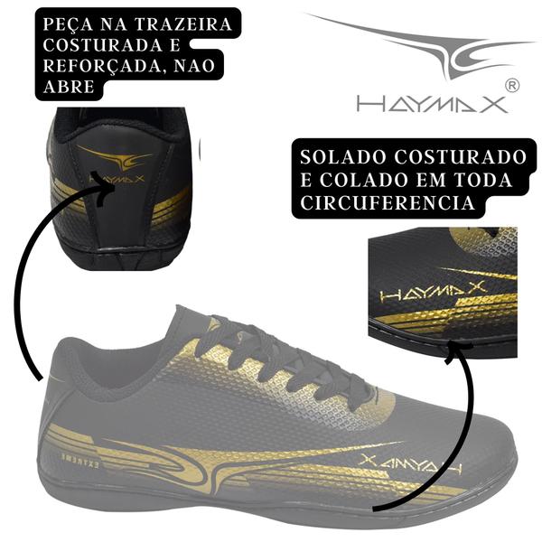 Imagem de Chuteira Quadra Futsal Premium EX Original Lançamento Haymax