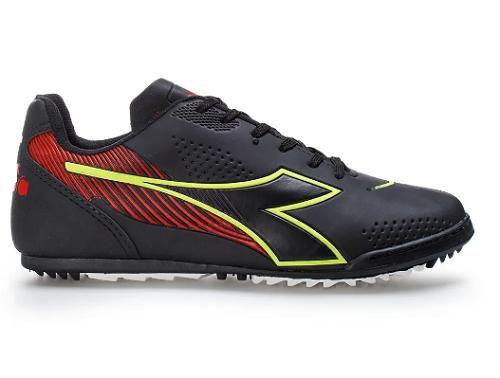 Imagem de Chuteira Society Diadora Mondiale - Preto/Vermelho-Tam 41