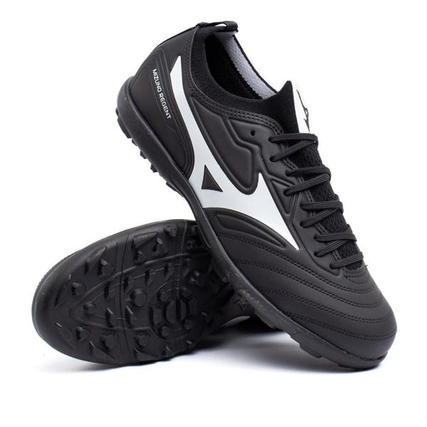 Imagem de Chuteira Society Mizuno Regent AS Preto/branco