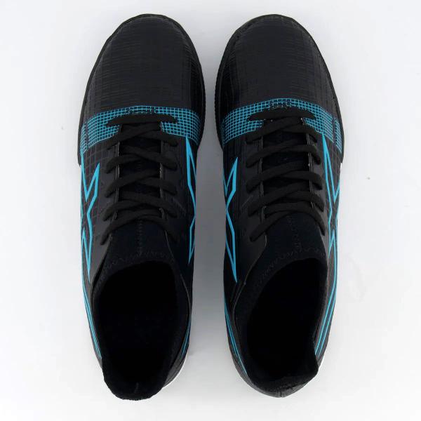 Imagem de Chuteira Society Oxn Velox 4 Masculina - Preto e Azul