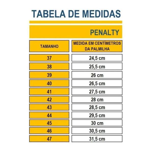 Imagem de Chuteira Society Penalty Brasil 70 Neo Y-2 Unissex Dourada