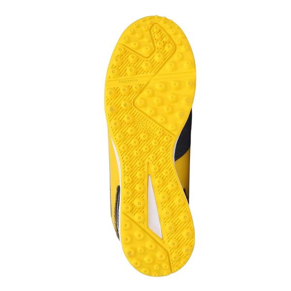 Imagem de Chuteira Society Topper Dominator Pro IV Amarelo e Marinho - Masculino