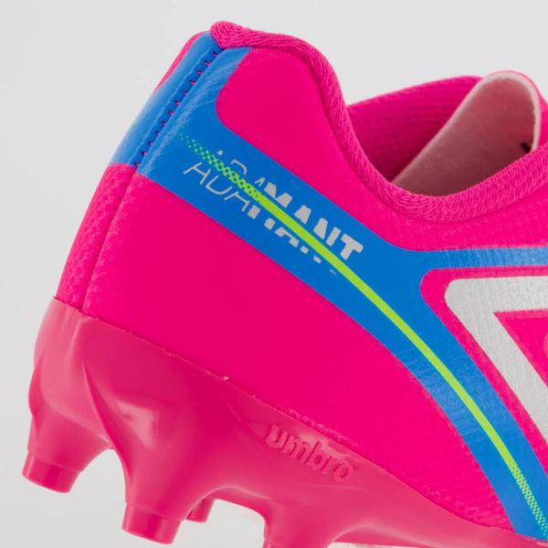 Imagem de Chuteira Umbro Adamant Campo Juvenil Rosa