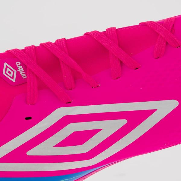 Imagem de Chuteira Umbro Adamant Top Speed Club Campo Rosa