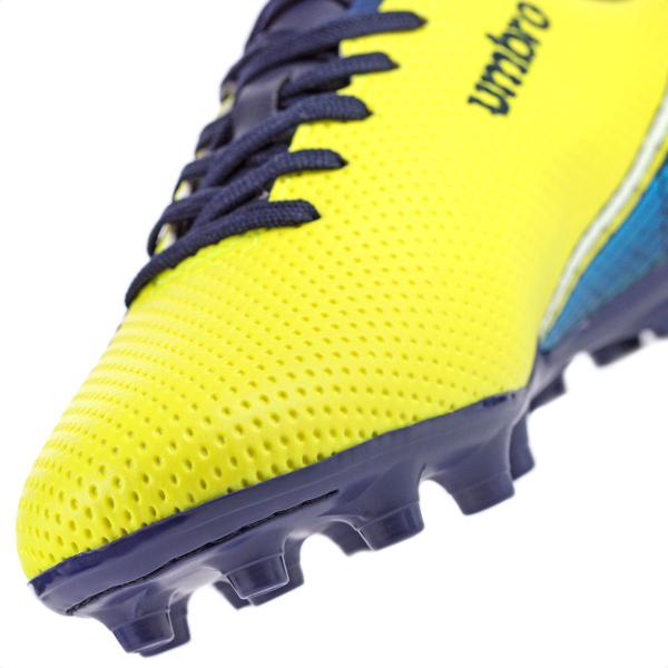 Imagem de Chuteira Umbro Campo Force Amarelo Marinho e Azul - Masculina