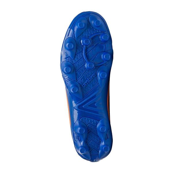 Imagem de Chuteira Umbro Campo Orbit Azul e Laranja - Masculino