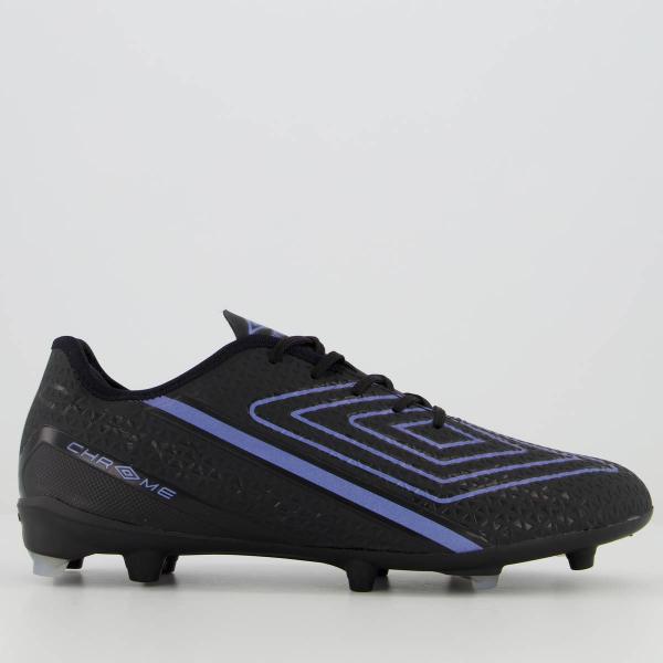 Imagem de Chuteira Umbro Chrome Campo Preta