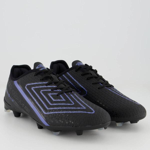 Imagem de Chuteira Umbro Chrome Campo Preta