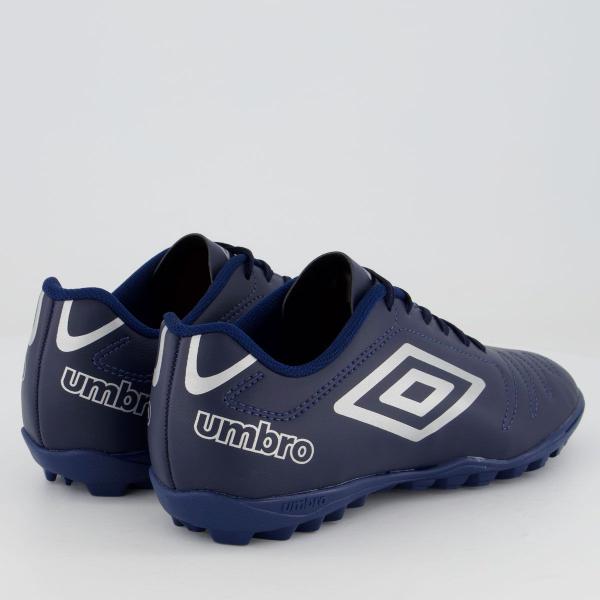 Imagem de Chuteira Umbro Class Society Marinho e Cinza