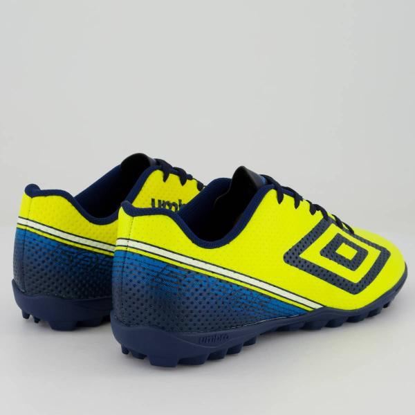 Imagem de Chuteira Umbro Force Society Amarelo Fluorescente