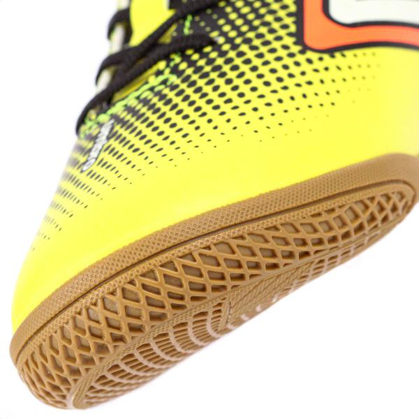 Imagem de Chuteira Umbro Futsal Cannon Amarelo Laranja e Preto - Masculina