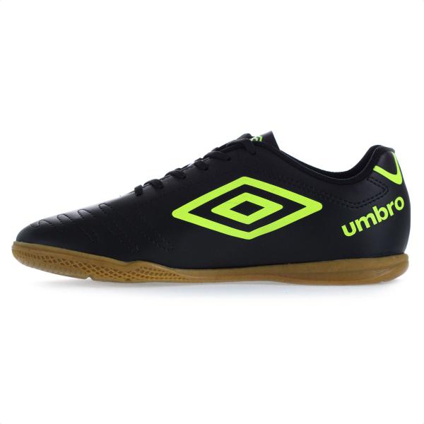 Imagem de Chuteira Umbro Futsal Class Preto e Limão - Masculino