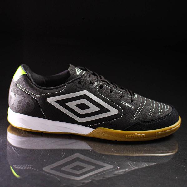 Imagem de Chuteira Umbro Futsal Class+ Preto e Prata - Masculino