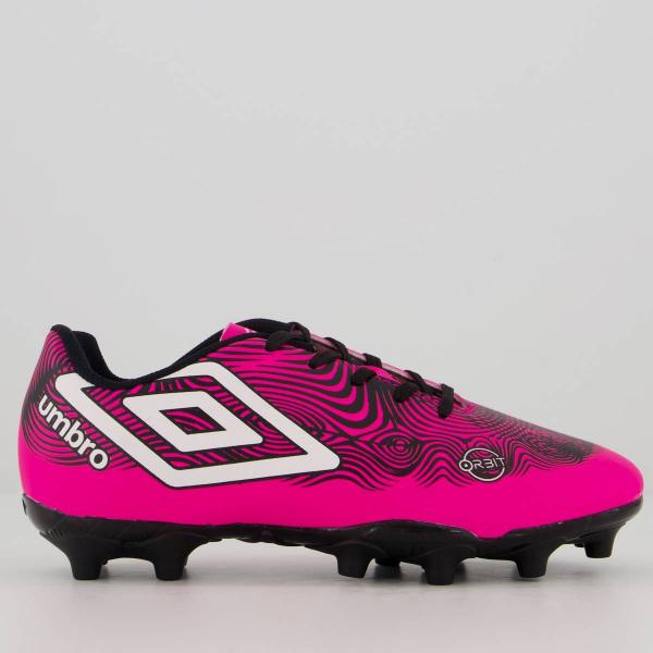 Imagem de Chuteira Umbro Orbit Campo Juvenil Rosa