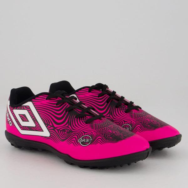 Imagem de Chuteira Umbro Orbit Society Juvenil Rosa