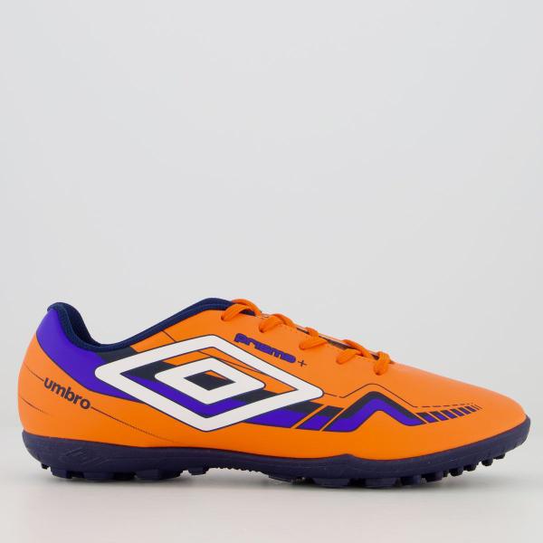 Imagem de Chuteira Umbro Prisma + Society Laranja