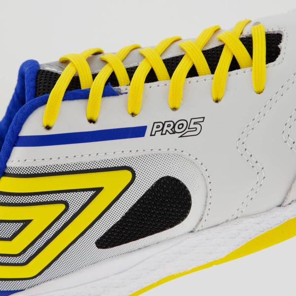 Imagem de Chuteira Umbro Pro 5 Bump Futsal Cinza