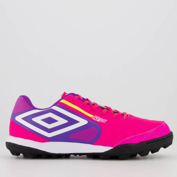 Imagem de Chuteira Umbro Pro 5 Bump Society Rosa