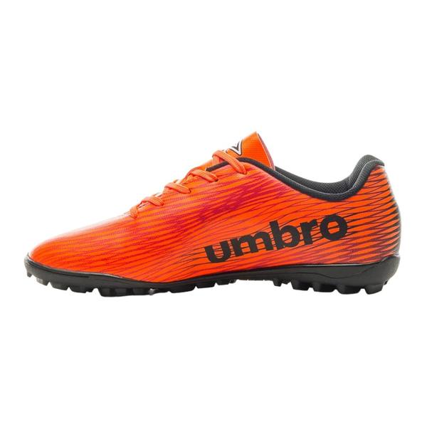 Imagem de Chuteira Umbro Society Frame Laranja e Branco - Masculino