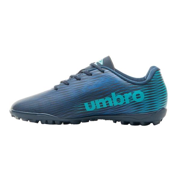 Imagem de Chuteira Umbro Society Frame Marinho e Azul - Masculino